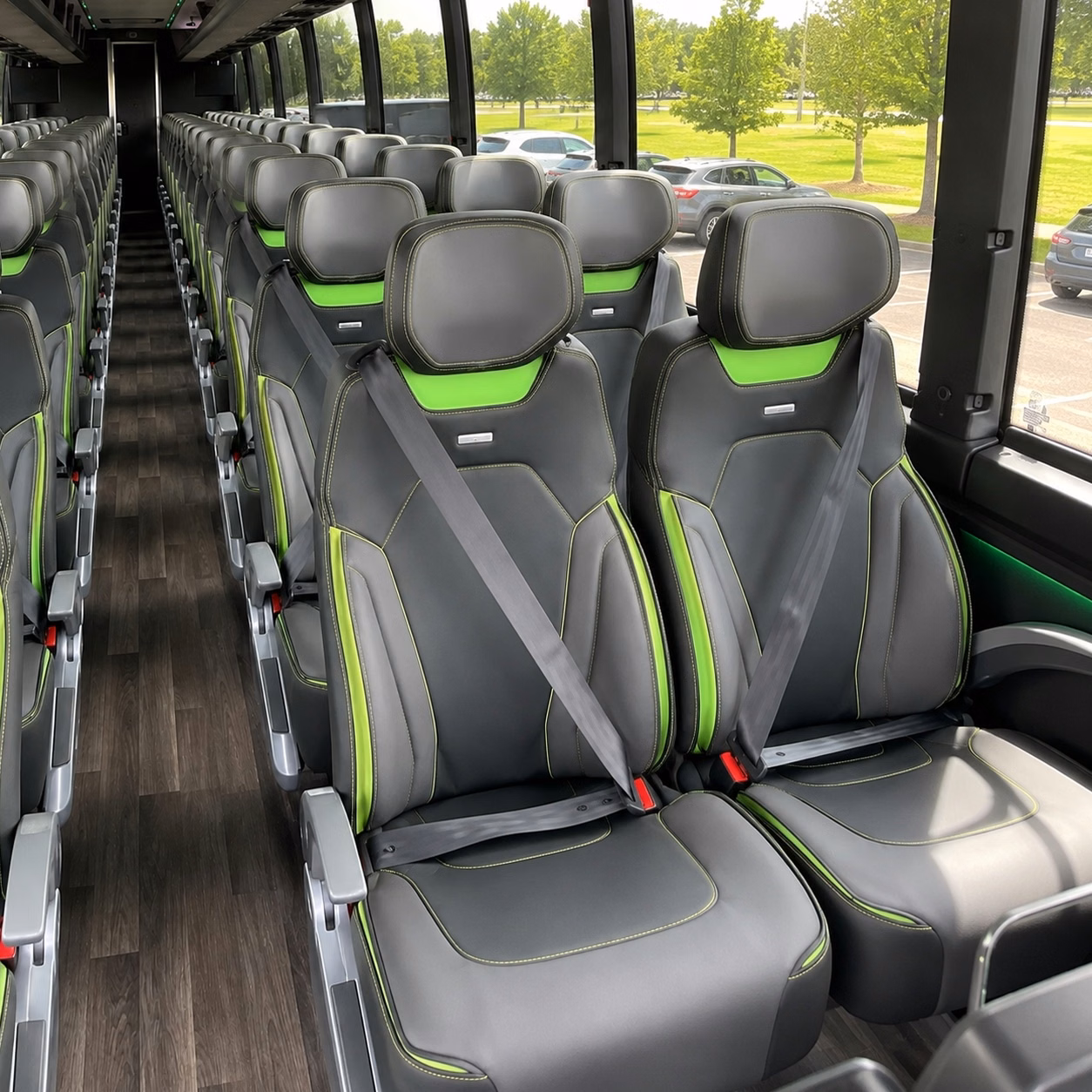 queen creek 56 passenger charter bus rental