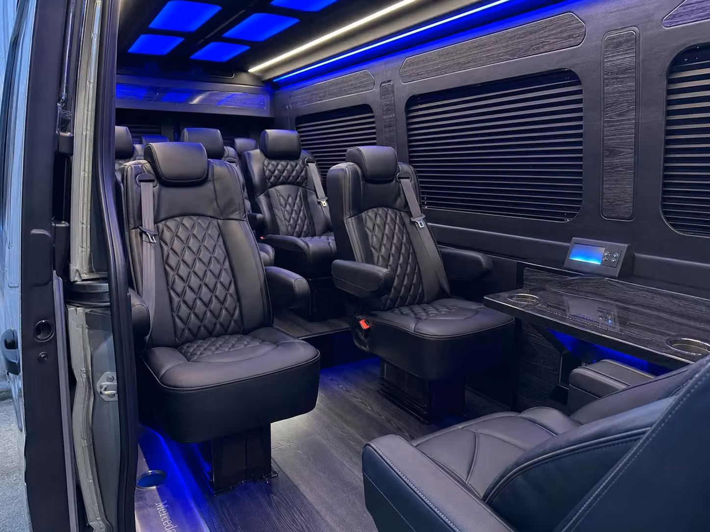 sprinter van transportation for groups and events across queen creek